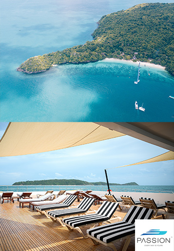 เกาะไม้ท่อน + บานาน่าบีช เกาะเฮ ล่องเรือหรูกับ Andaman Passion
